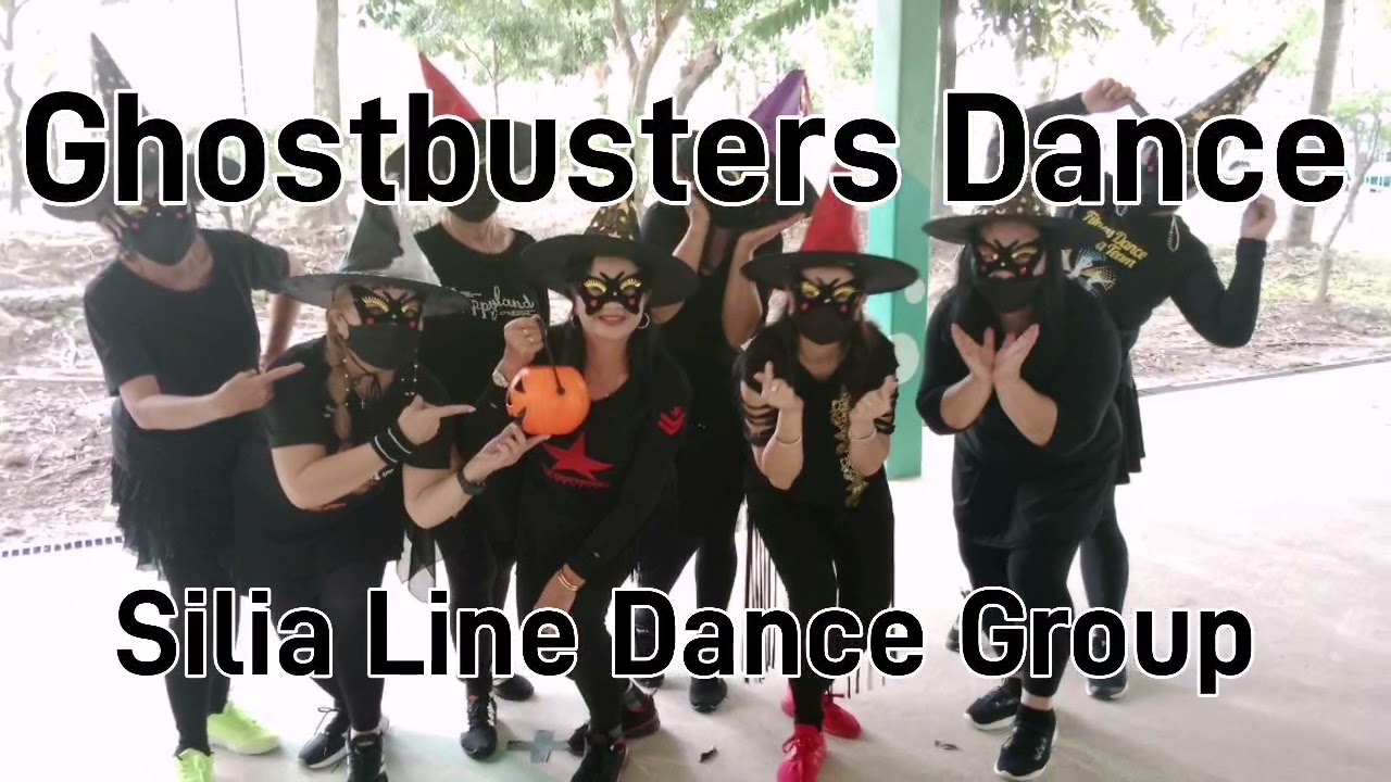 GHOSTBUSTERS DANCE LINE DANCE YouTube