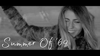 Video thumbnail of "Summer Of '69 by Bryan Adams | acoustic cover by Jada Facer & Tyler Ward"