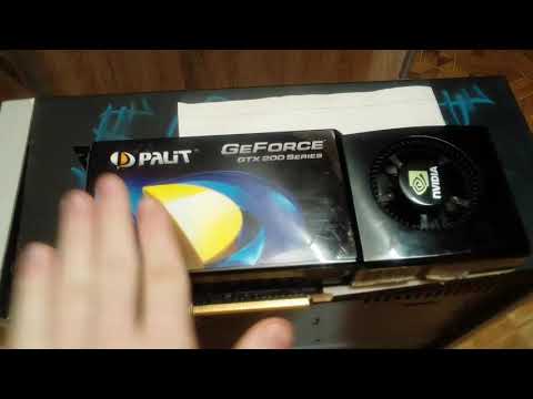 Обзор динозавра, NVIDIA palit GeForce GTX 260! Самая крутая видеокарта своих лет!