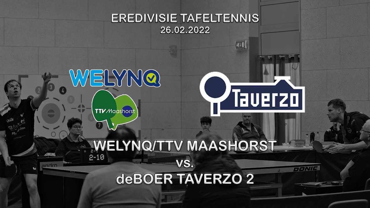 WELYNQ/TTV MAASHORST   deBOER TAVERZO 2 | Eredivisie 2022