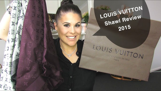 Louis Vuitton Scarf Logomania - Designer WishBags