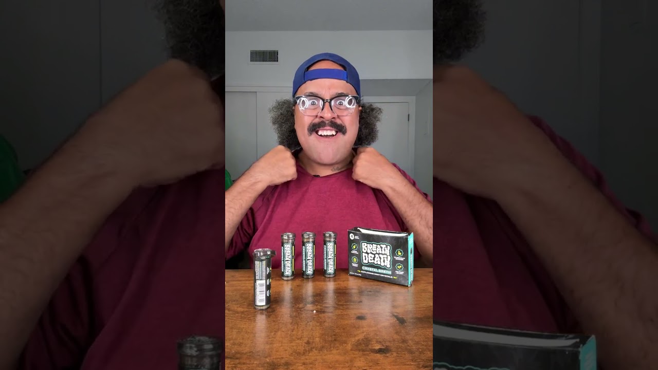 These Exploding Mint Crystals, Peppermint Breath Mints are so good and deleting bad breath!