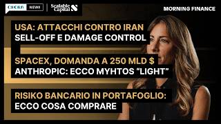 Raid Usa-Iran, oggi inflazione. Kospi -6%. SpaceX aliena, Anthropic: Mythos light | Morning Finance