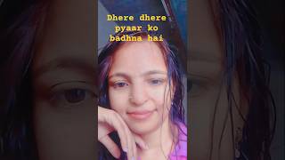 dhere dhere pyaar ko badhna hai had se gujar jana hai 😊😊😊😊😊 #manmohan ,,,,,,,,@rashmisen5595