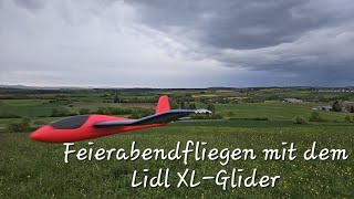 Feierabend mit dem Lidl XL-Glider am Minihang