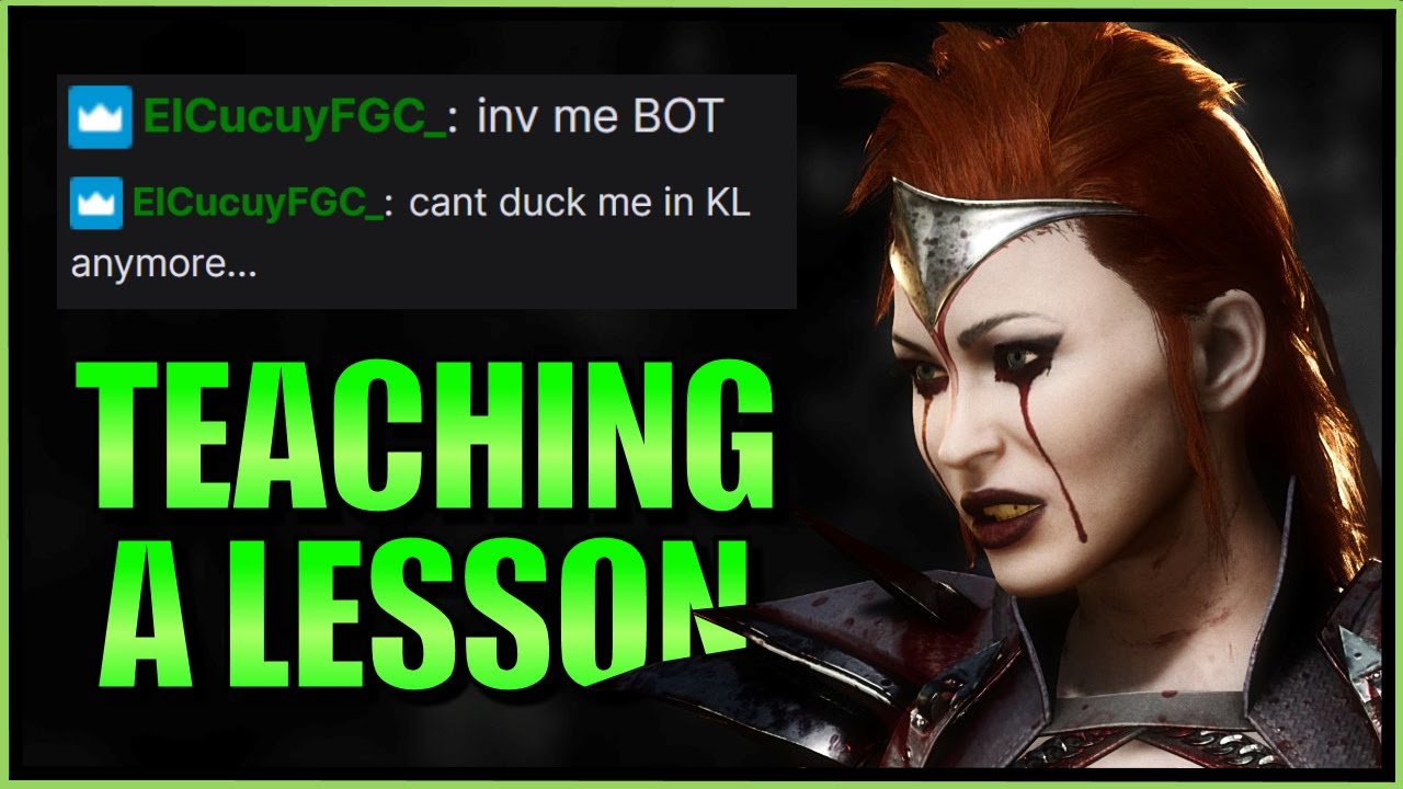 SonicFox - He Called Me A Bot. So I Mauled Him 【Mortal Kombat 1】