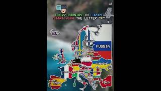 Every Country In Europe But Their Name Starts With F