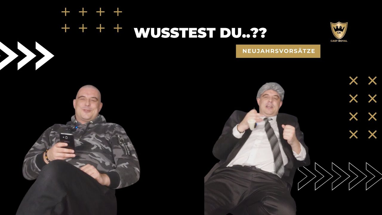 Neujahrsvorsätze bringen nichts! Mit Opa Hans Cast Royal