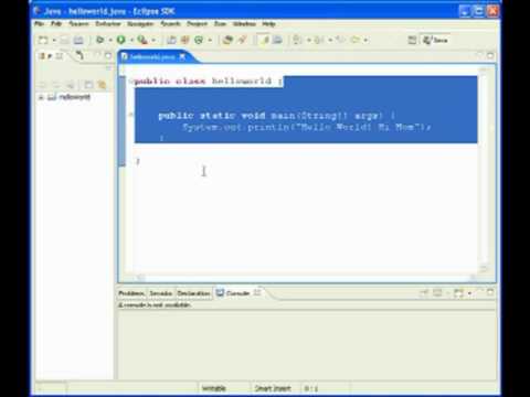 Java Tutorial 2.1.1: Classes and Comments