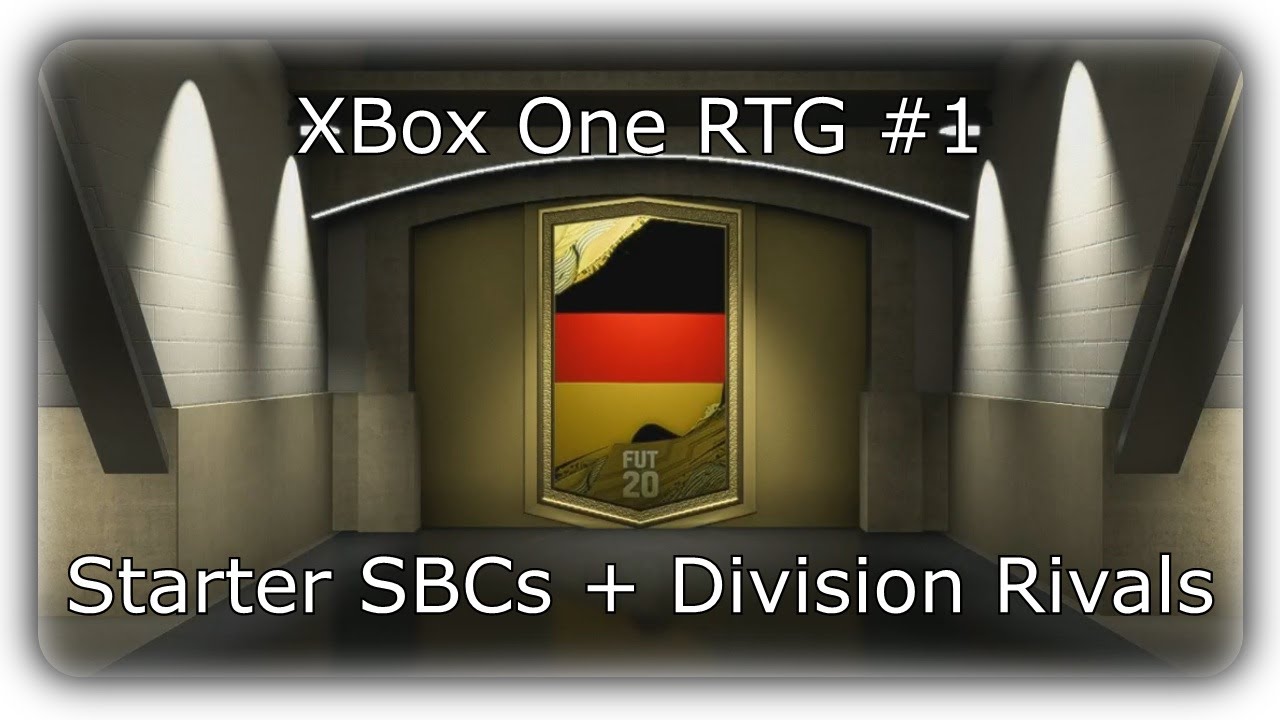 Every Coin Counts XBox RTG 1 Starter SBCs + Divison Rivals YouTube
