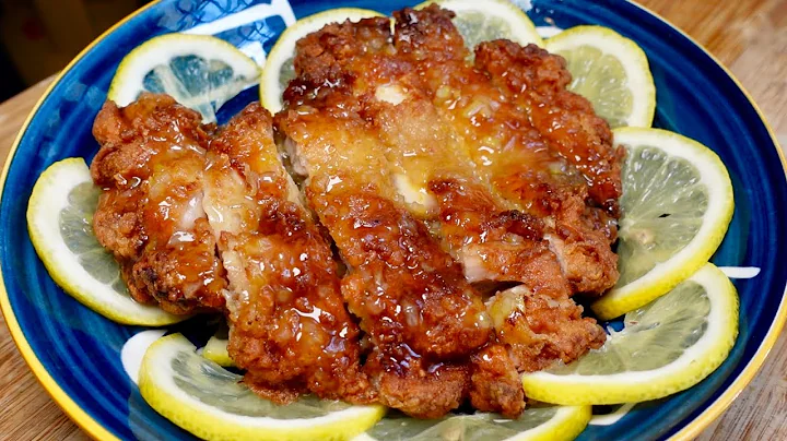 酥脆檸檬炸雞扒，外酥里嫩，配上酸酸甜甜的檸檬汁，超級開胃又下飯Crispy lemon fried chicken chop, super appetizing and delicious - 天天要聞