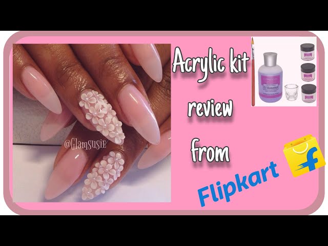 Detailed steps: How to do nail Extensions at home| ₹1499 Polygel nail  extensions kit from amazon - YouTube