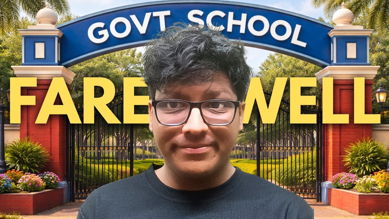 School Farewell Vlog Class 12 2026 | My Last Day in School 😭