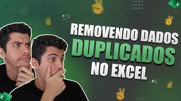 Como excluir dados DUPLICADOS | REMOVER DUPLICATAS no Excel (Planilha com informação duplicada)