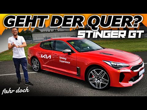 NEUER KIA STINGER GT 2021 AM LIMIT! DRIFTEN + Neuigkeiten | Fahr doch