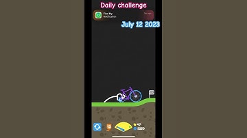 Squiggle drop - daily challenge July 12 2023 | replace the wheel 🛞 #applearcade #squiggledrop
