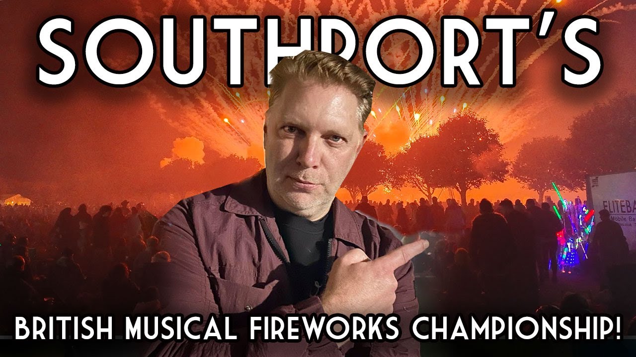 Британский чемпионат по музыкальным фейерверкам в Саутпорте! 2025. Финальный фейерверк!