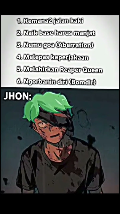 Pray for Jhon,mvp for ark series episode2 (sc topi sihir animation)#jhon #sad