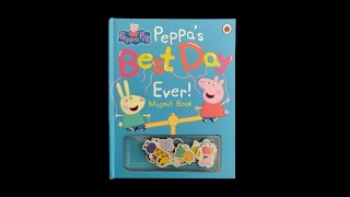Peppas Best Day Ever Magnet Book