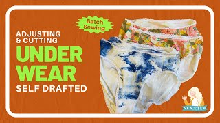 Batch Cutting Underwear (pt 2 live stream; pt 1 crashed; link in description)