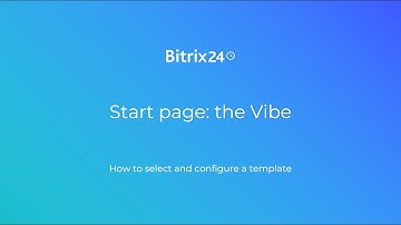 Start page: the Vibe