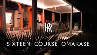 Rolls-Royce x OMAWEII - 16 Course Omakase Dinner