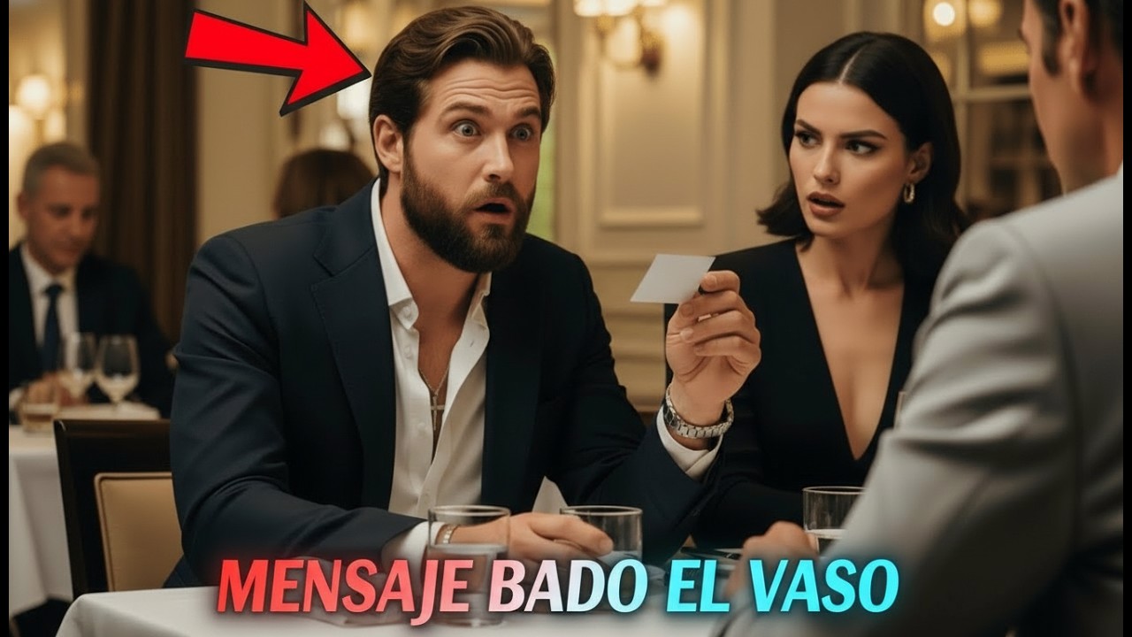 Ella Deslizó Una Nota Bajo El Vaso Del Millonario — 'Te Están Vigilando Mesa Cuatro'