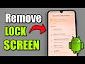 How to Remove Lock Screen Password on Samsung Phone - Easy Tutorial