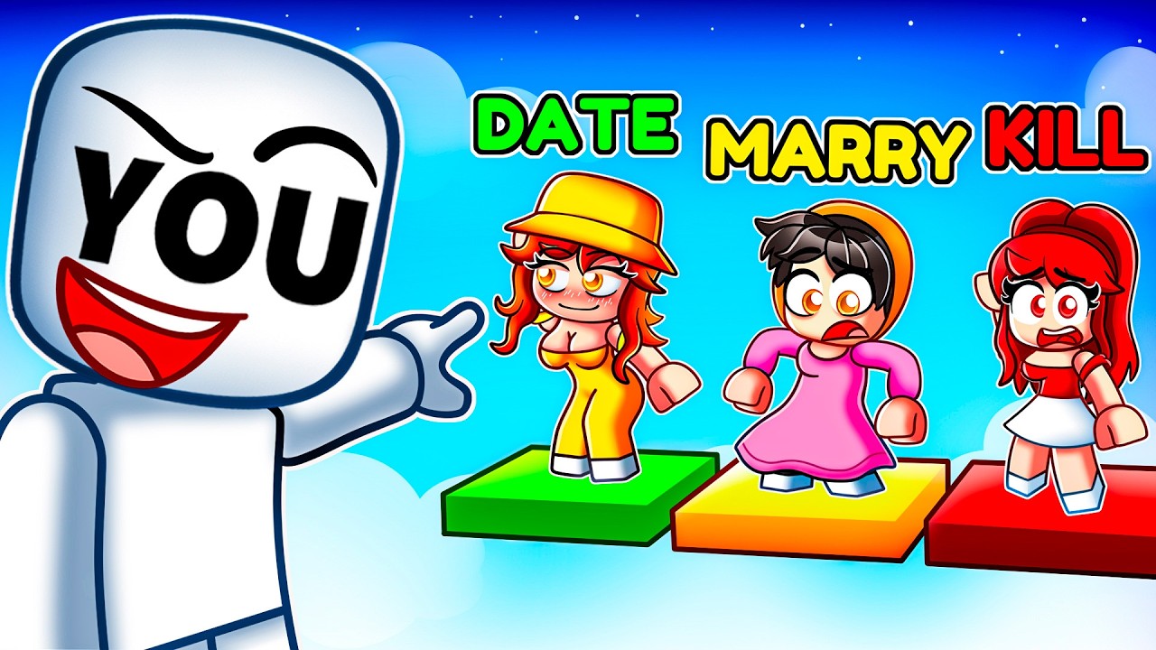 YOU Play KISS, MARRY, KILL in Strongest Battlegrounds!