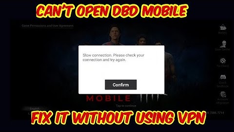 💥 EASILY FIX SLOW CONNECTION ERROR IN DBD MOBILE without using vpn 💥