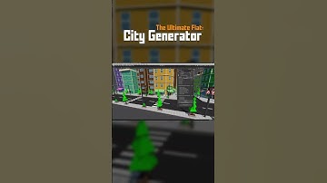 City Generator For Unity | #shorts