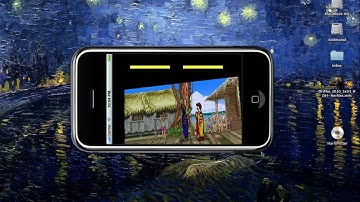 My First iPhone App -- my game engine!