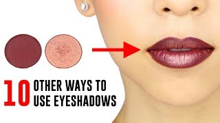 10 Ways You Didn't Know You Could Use Your Eyeshadows