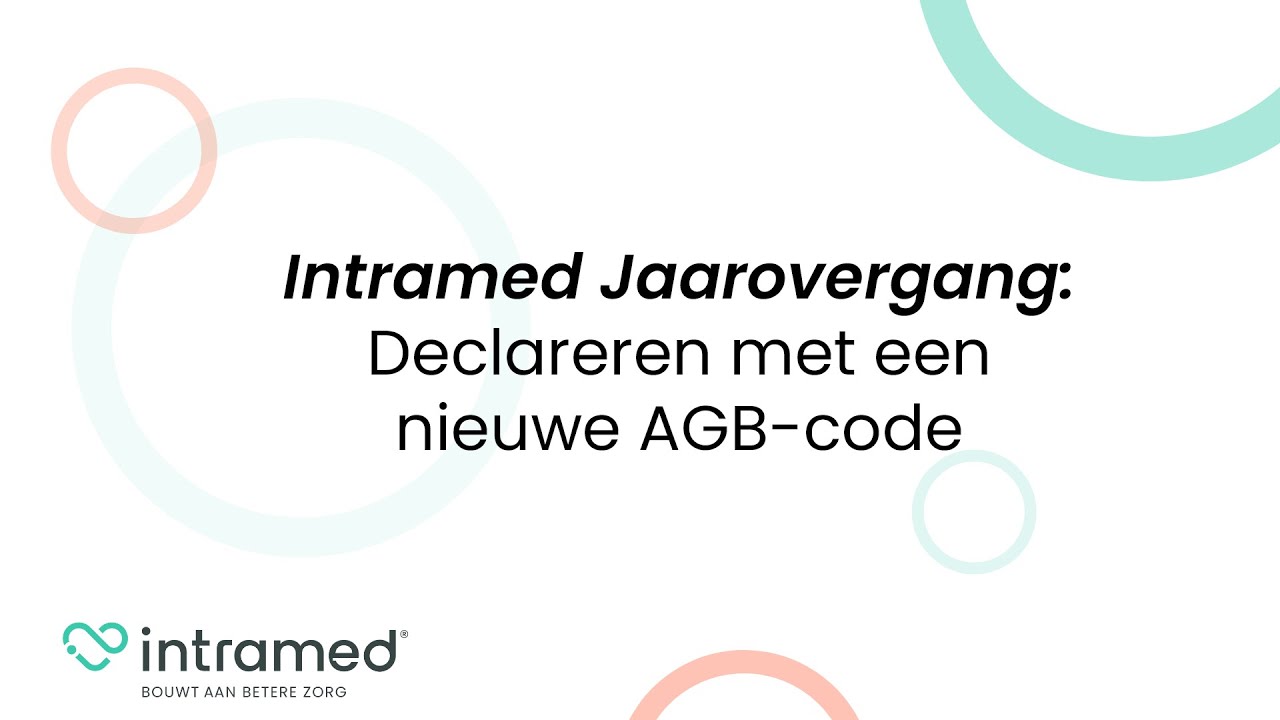 Nieuwe praktijk AGB-code invoeren