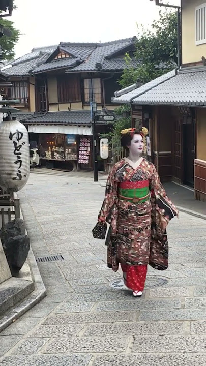 A rare moment of me dressed as a “Maiko”San . I guess I’m still a trainee at some point in my life…