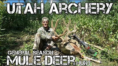 Utah Archery Mule Deer Hunt - 2015 General Season