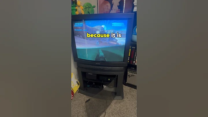 You NEED a CRT for retro games‼️ #gaming #videogames #retrogaming