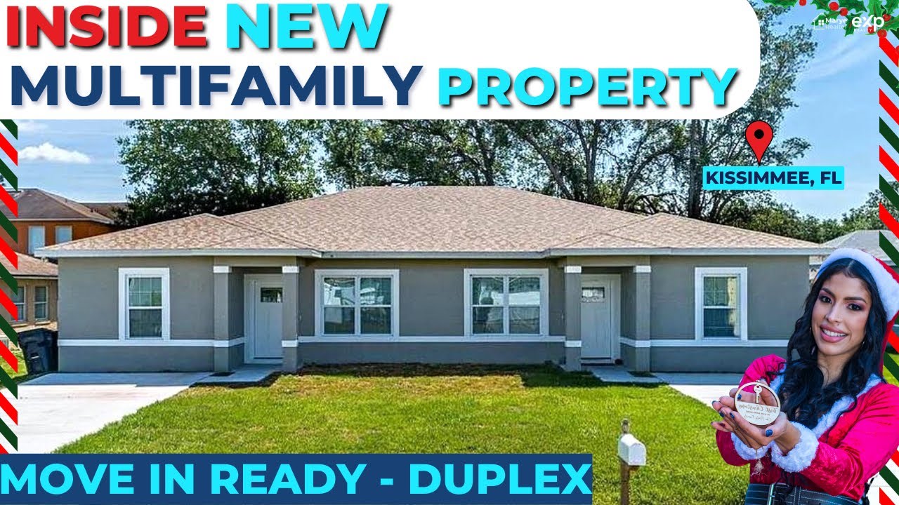 Inside New Multifamily Property Move in Ready Duplex / Kissimmee, FL