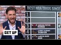 Greeny has issue with Bulls' trio of Jordan, Pippen & Rodman being ranked 3rd best | Get Up