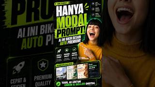 Bikin Poster Keren Dalam Hitungan Detik! Prompt Ini Bikin Desain Auto Premium!