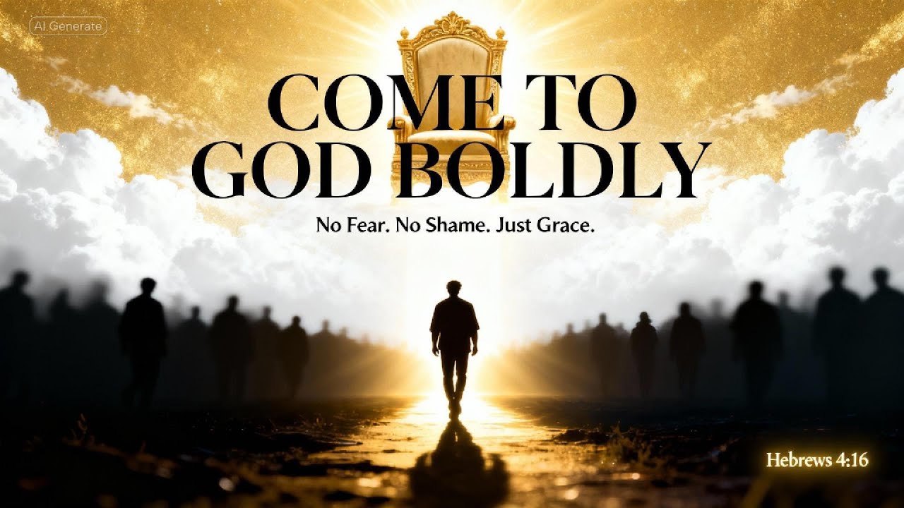 Come to God Boldly: No Fear, No Shame, Just Grace | Hebrews 