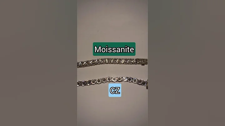 Moissanite VS CZ *bracelet comparison*