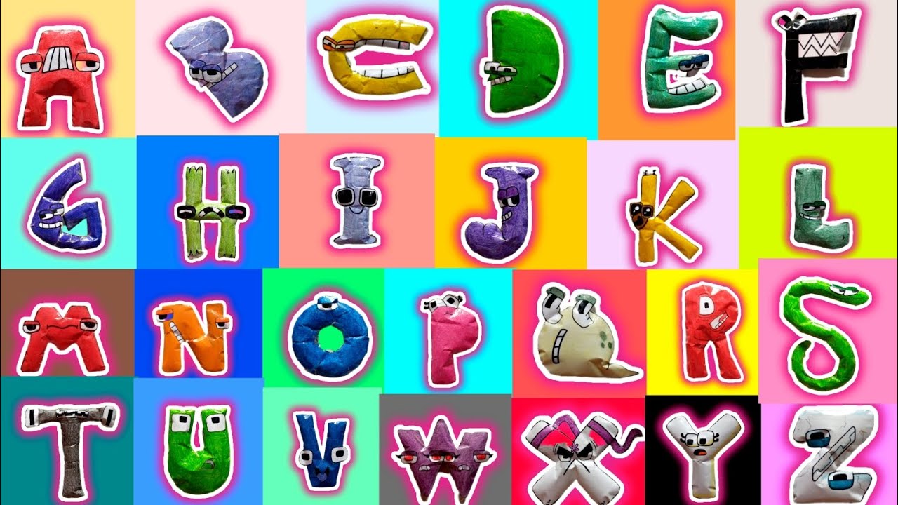 DIY alphabet lore letter kpaper squishy  Easy tutorial step by step 😍💖  