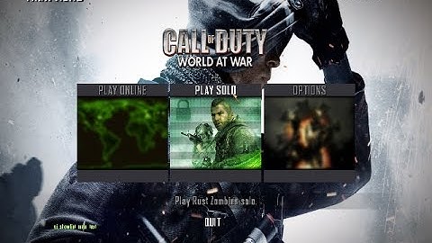 Call of Duty waw MW2 Rust custom Zombies Gameplay Buyable Ending!