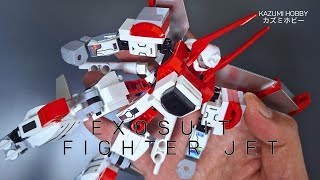 Transforming Robot Build - Sluban Exosuit Fighter Jet Speed Build screenshot 5