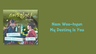 Download Lagu Nam Woo-hyun - My Destiny Is You [Spirit Fingers OST Part.3] {Easy Lyrics} MP3