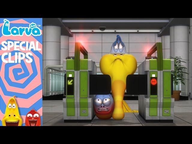 [Official] Manners for Korean Subway - Special Videos by Animation LARVA class=
