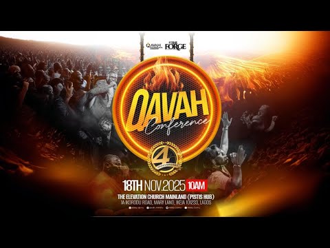 QAVAH CONFERENCE LAGOS 18TH NOVEMBER 2025