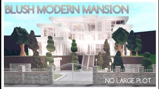 Roblox Bloxburg | Blush Modern Mansion | No Large Plot | MochiLy Roblox Bloxburg | Blush Modern Mansion | No Large Plot | MochiLy