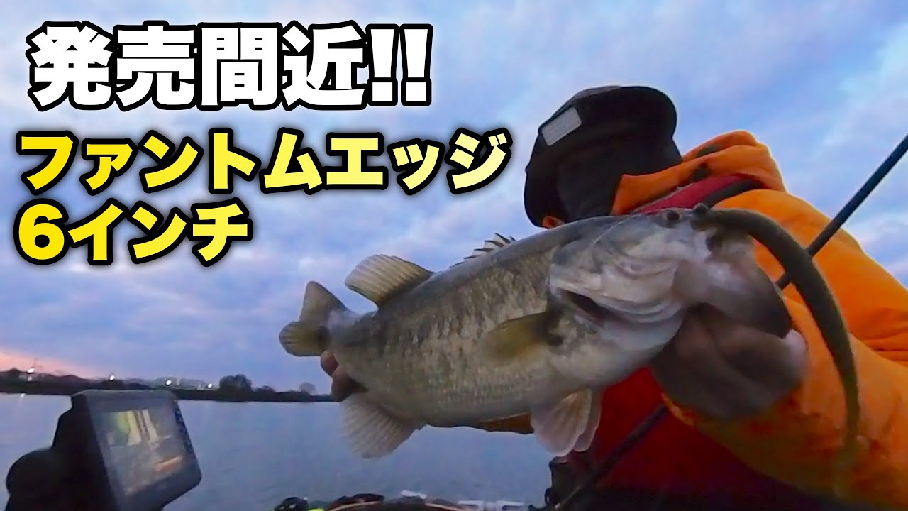 【琵琶湖バス釣り】イージーラボから待望の新作が発売されるので使ってみた #ファントムエッジ #イージーラボ